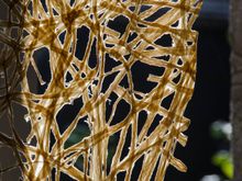 As stated before, our Quimper landlady Annie had an artistic side and these unique window shades were another example.