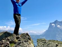 Just finished hiking to the top of Jungfrau (13,642’)!!!! 
