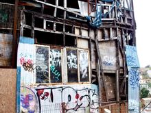 Open Air Museum....this one looks condemned worthy