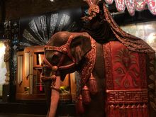 Inside musée des arts forains (photos don't do it justice)