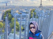 Top of Arc de Triomphe