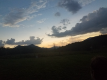 Surrounded by mountains