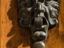 Door knocker.