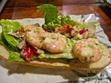 Shrimp salad lunch yesterday