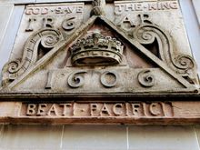 
The king in question was James I or VI. I looked it up.