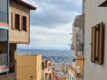 
The sea view rewards the climb.