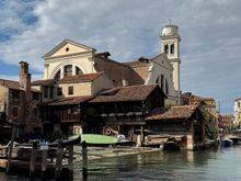 Our afternoon walk in Dorsoduro - this is a gondola workshop