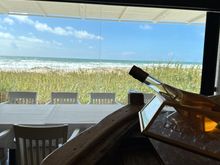 View of Atlanterra beach from RESTAURANTE ANTONIO