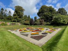 Castle Ward: sunken garden