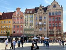 Stunning main square in old quarter 