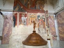 Duomo interior, with frescoes
