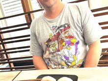 We learned to make sushi