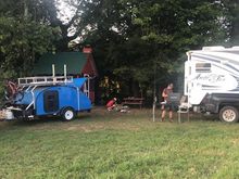 First night camping somewhere near Watkins Glen