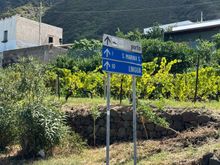 Road sign outside our hotel