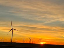 Lots and lots of windmills in Kansas.