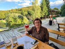 Enjoying my aperol spritz!