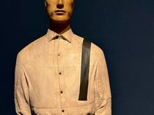 Inside Tokyo Modern Art Museum near Edo Castle. All wood carving from camphor tree!