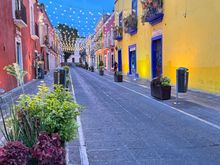 Puebla on a summer evening 