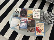 I love David Sedaris but would not want to leave that one behind at the hotel...so might not bring...