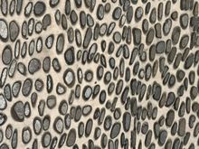 Gorgeous floors in public areas..stone inset into cement..must find out details