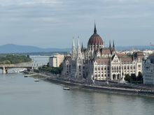 Another view of the Danube and the Parliament Building from the Buda Hill.