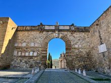 Gate of the Giants - entrance to Alcazaba de Antequera
