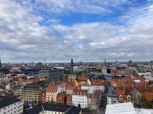 View from top of Church of our savior 