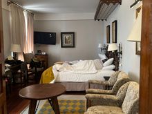 Bedroom of standard double room