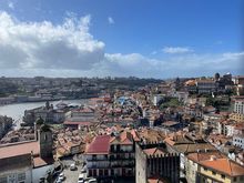 View over the city from one of the towers.