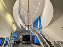 The entrance hall of the Museum of the North