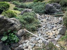 Stone (or dry) waterfall