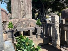 Famous sumo wrestler's grave