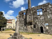 The Barcelos Earl’s Palace was built in the early 1400s. It fell into disrepair over the ensuing centuries, but the ruins are now a national monument.