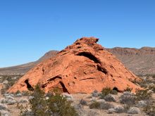 Big rock in Valley of Fire.