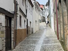 Inside the old city walls, on the way up to the castle