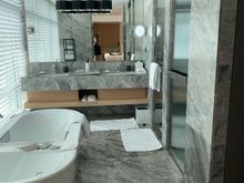 There are showers on the right