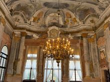 The opulent ballroom - wouldn't this be a grand place for a wedding reception?