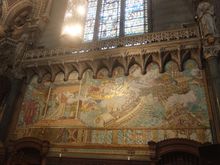Another Mosaic at Notre Dame Basilica