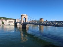 Bridge over the Rhone River