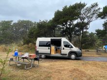 Great site, when it's not raining!