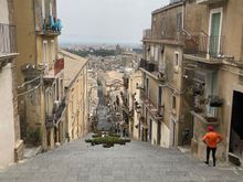 Looking down from the top