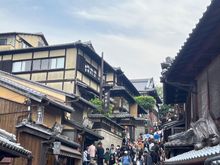 The requisite photo demonstrating over tourism in Kyoto.