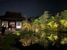 Nightime illuminations at Kodaji