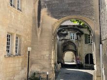 The inner walls heading to monastery 