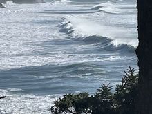 The surf is amazing and the power that it brings in is something to watch.