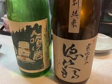 Drinks to accompany our izikaya meal at Gion Kappa