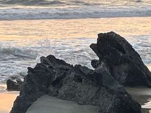 Wonderful orange sun