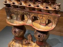 Terracotta lamp (?Algerian) 