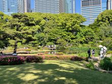 The gardens we've seen haven't felt like Japanese gardens that we have seen at home in the States, and I think because have taken all of the elements of Japanese gardens and crowded them in one spot.