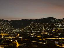 Cusco night view from San Blas